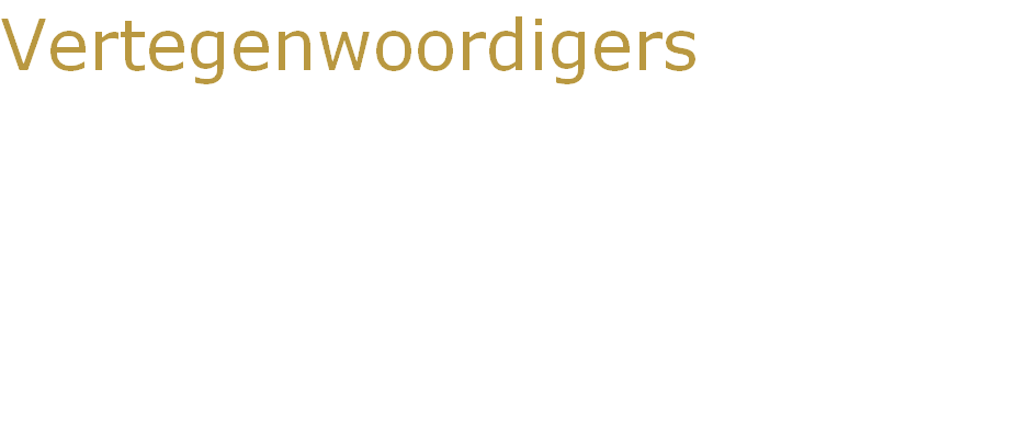 Vertegenwoordigers




De dokters ontvangen geen 
medische afgevaardigden.

